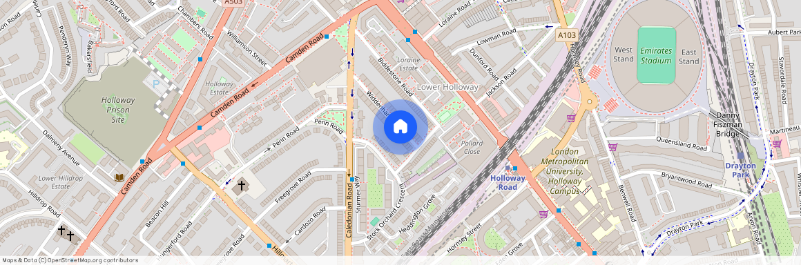 Widdenham Road, Islington, London, N7