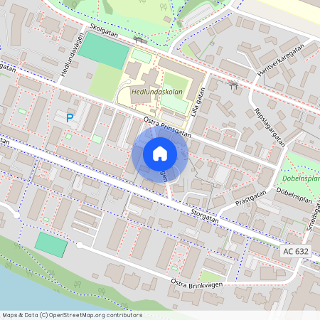 Utgårdsvägen, Umeå