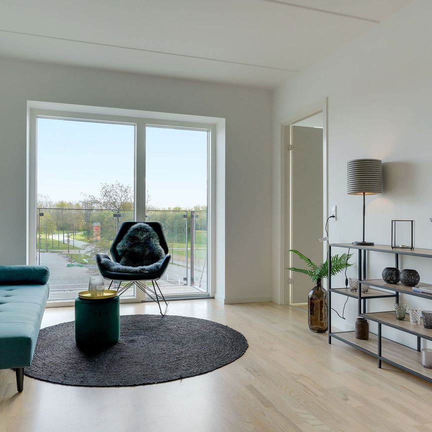 Moderne lejebolig i Odense M med fælles tagterrasse - perfekt til den studerende/delebolig - Foto 1