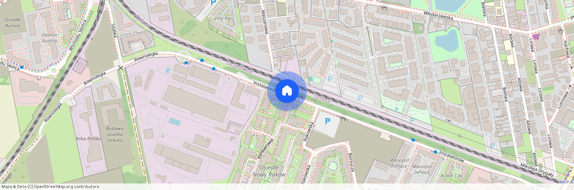 ul. Instalatorów, Raków, Włochy, Warszawa, mazowieckie