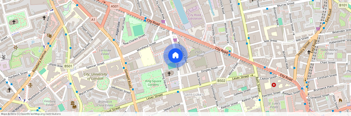 Central Street, Clerkenwell, London, EC1V
