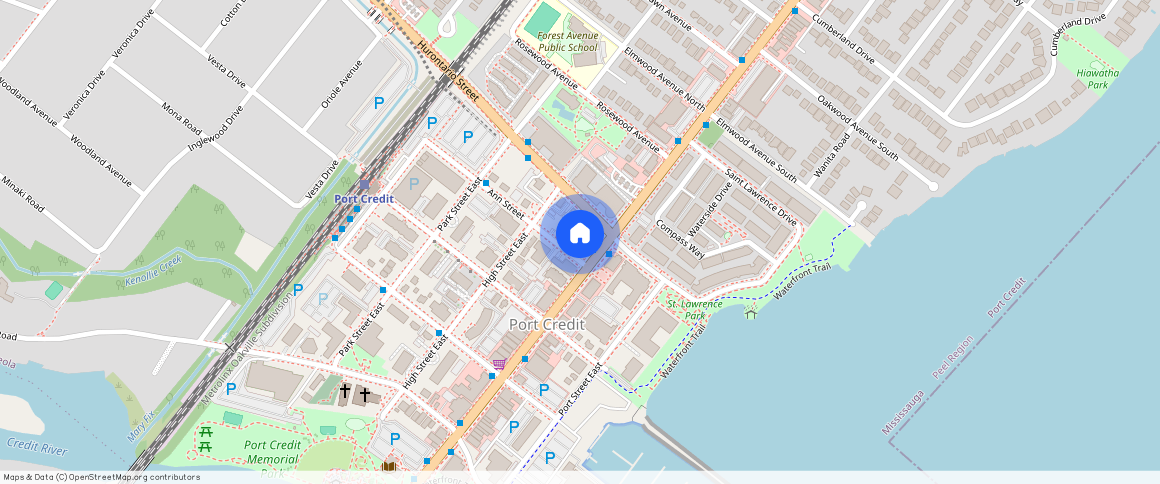 ** Ann Street, Mississauga, Mississauga, Peel, L5G 3B5