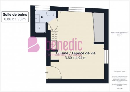 Appartement 1 pièce à - Photo 5