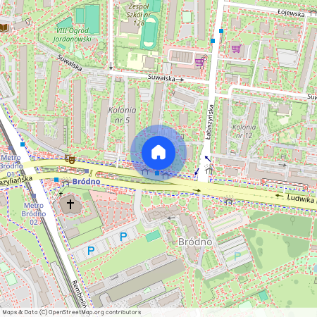 Warszawa, Ludwika, Kondratowicza