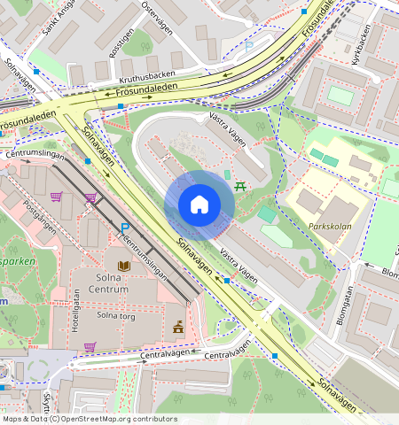 Västra vägen **, Skytteholm