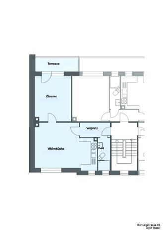 Rent a 2 rooms apartment in Basel - Foto 5