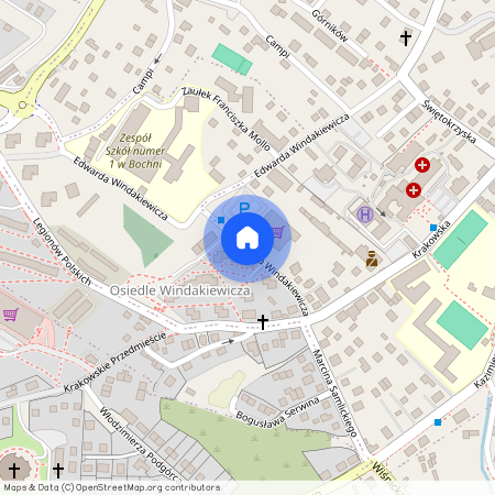 ul. Edwarda Windakiewicza, Bochnia, bocheński, małopolskie