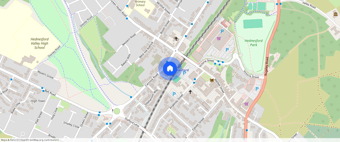 Railway View, Hednesford, Cannock, WS12