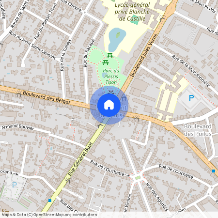 St Félix - St Donatien, Nantes Rond-Point De Paris