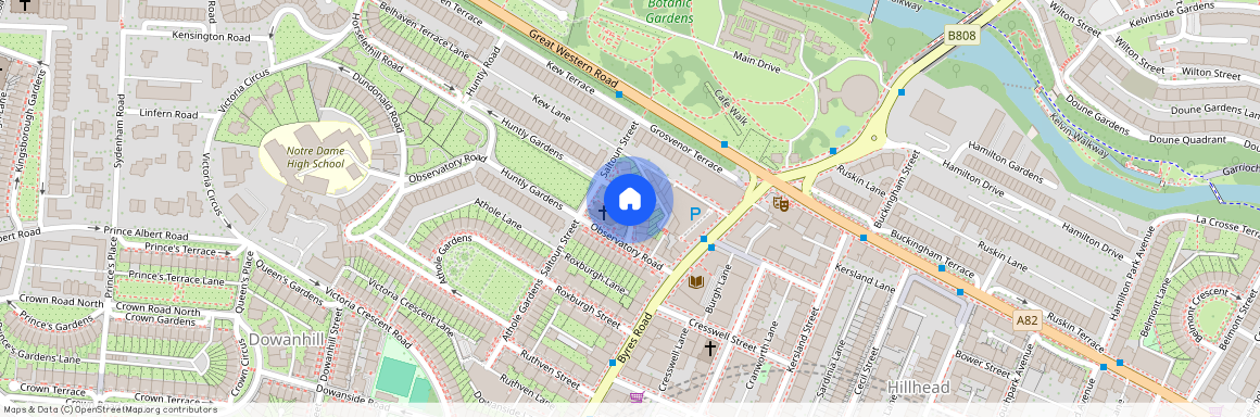 Grosvenor Crescent, Dowanhill, Glasgow, G12