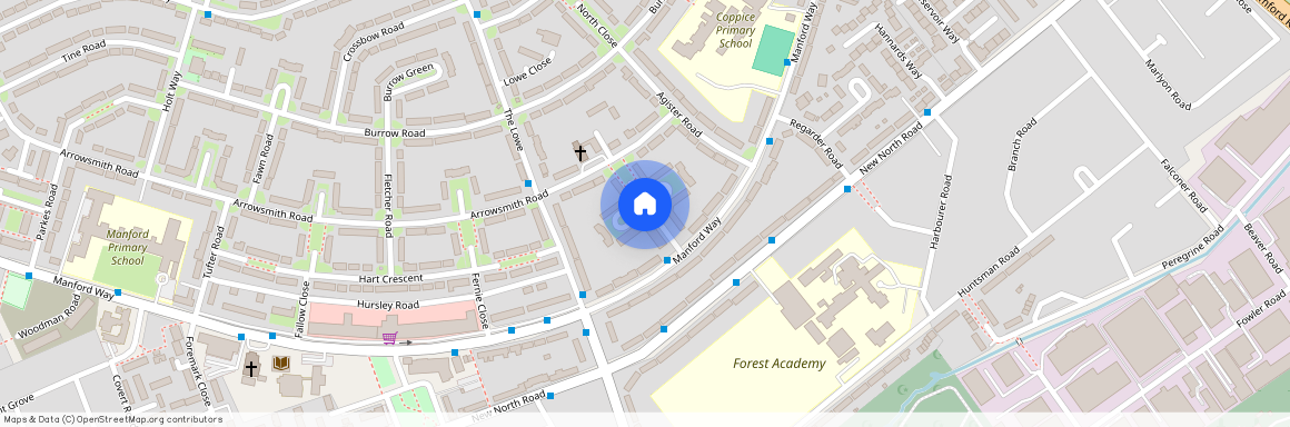 Manford Cross, Hainault, Ilford, Essex, IG7