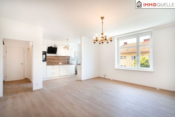 Wohnen mit Leichtigkeit - Sonnige 2-Zimmer-Wohnung als Erstbezug nach Sanierung - mit durchdachtem Grundriss in ruhiger Welser Lage - Foto 1