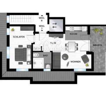 Penthouse in Troisdorf (Troisdorf-Friedrich-Wilhelms-Hütte) - Photo 1