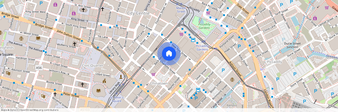 George Street, Manchester, Greater Manchester, M1