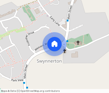 Stab Lane, Swynnerton, Stone - Photo 1