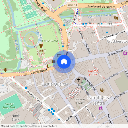 Crown Court, Duke Street, Cardiff, CF10