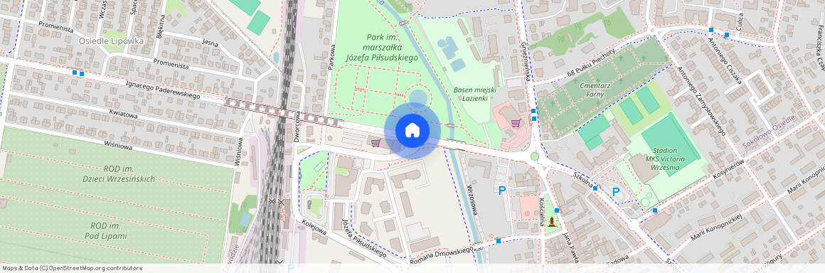 ul. Ignacego Daszyńskiego, Września, Września, wrzesiński, wielkopolskie