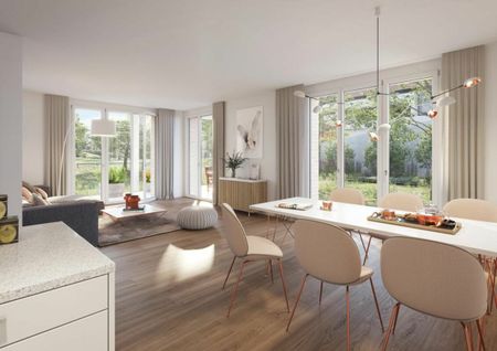 2.5 Zimmer, 57 m², EG - Foto 2