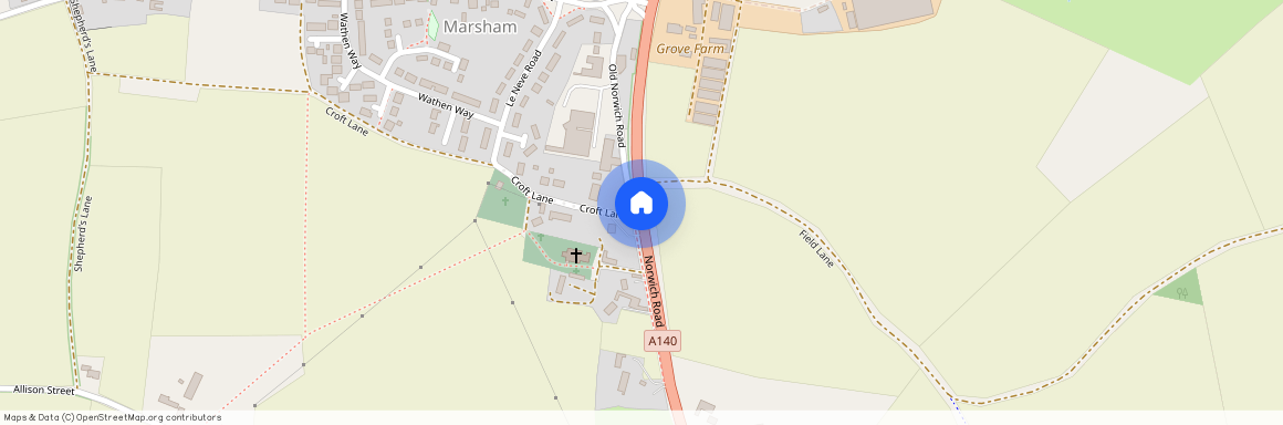 Norwich Road, Norwich, Marsham