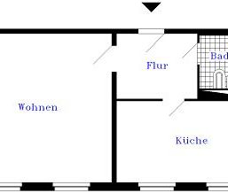 Geräumige 1-Zimmer-Wohnung mitten in der Stadt. - Foto 1
