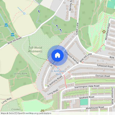 St. Anthony Road, Crookes, St. Anthony Road Crookes, S10 1SF, Sheffield