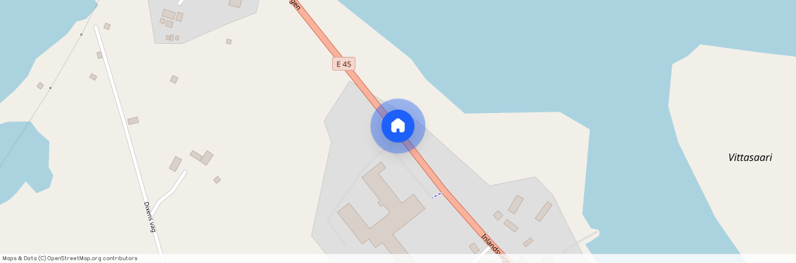 Centralvägen, Vittangi