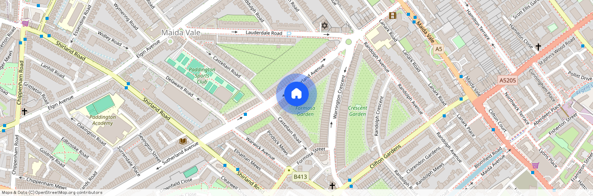 Sutherland Avenue, Little Venice, W9