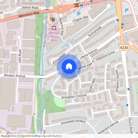 4 Sutherland Drive, Colliers Wood, Tooting, South Wimbledon, London, SW19 2UJ