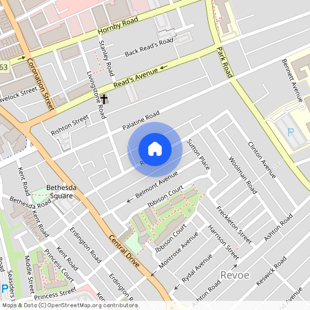 Ribble Road, Central, Blackpool