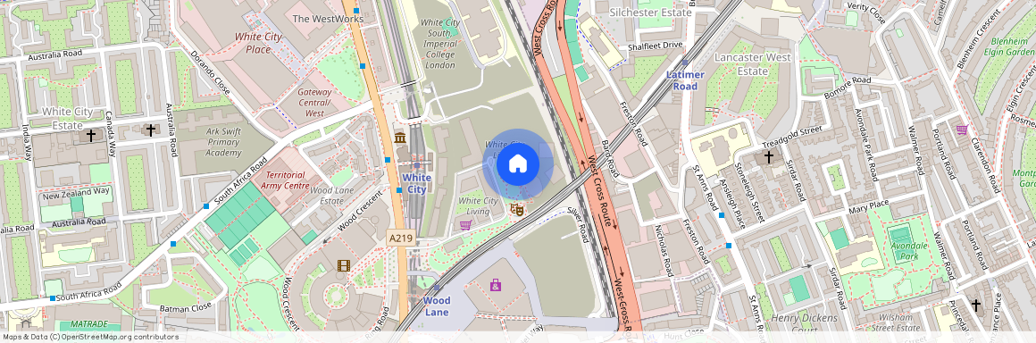 Cassini Apartments, Cascade Way, W12