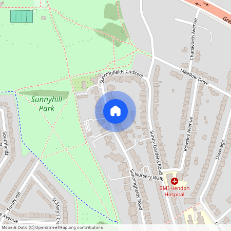 Sunningfields Road, Hendon, NW4