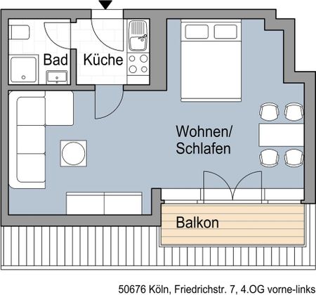 Friedrichstr. 7, 50676 Köln OT Altstadt-Süd - Foto 4