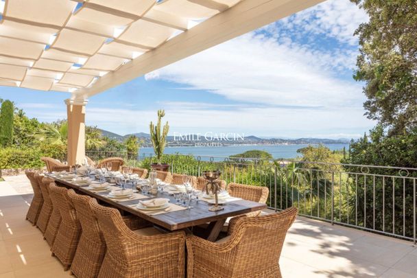 Villa récente à la location - Saint-Tropez -Vue mer - Photo 1