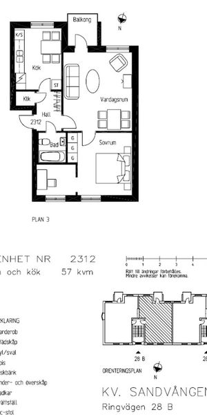 Ringvägen 28 B, Sandvången - Foto 1