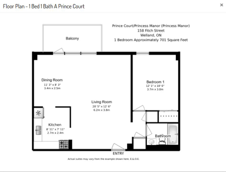 For Lease - 156 Fitch Street Unit# 411, Welland, Ontario - Photo 3