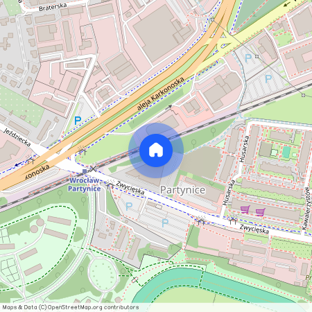 ul. Zwycięska, Partynice, Krzyki, Wrocław, dolnośląskie