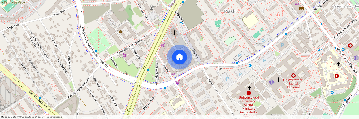 ul. Jerzego Waszyngtona, Piaski, Białystok, podlaskie