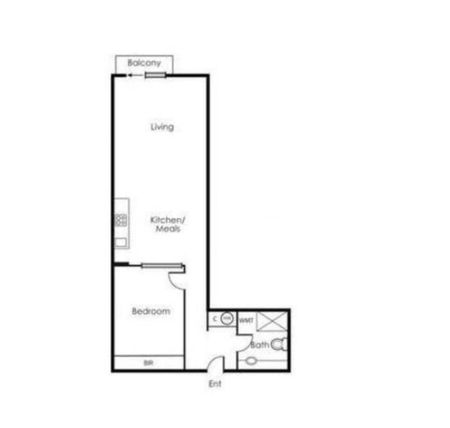 1 Bedroom Furnished Apartment on 26th Floor - Photo 3