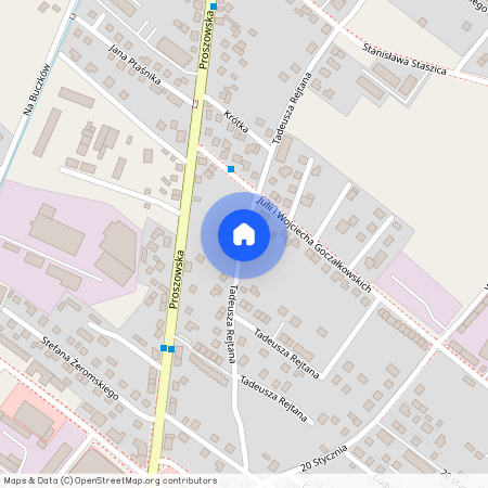 ul. Tadeusza Rejtana, Bochnia, bocheński, małopolskie