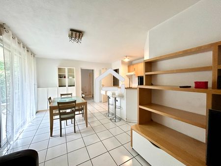 À louer : BONNEFOY T2 avec jardin+terrasse de 40m² meublé - Photo 3
