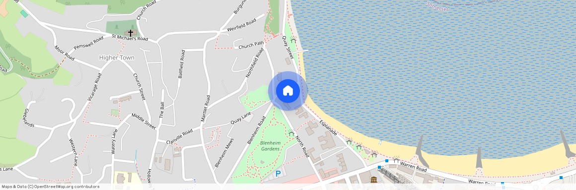 Blenheim Road, Minehead, TA24