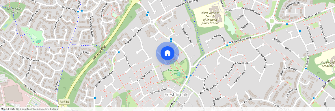 Bloomsbury Close, Freshbrook, Swindon, SN5