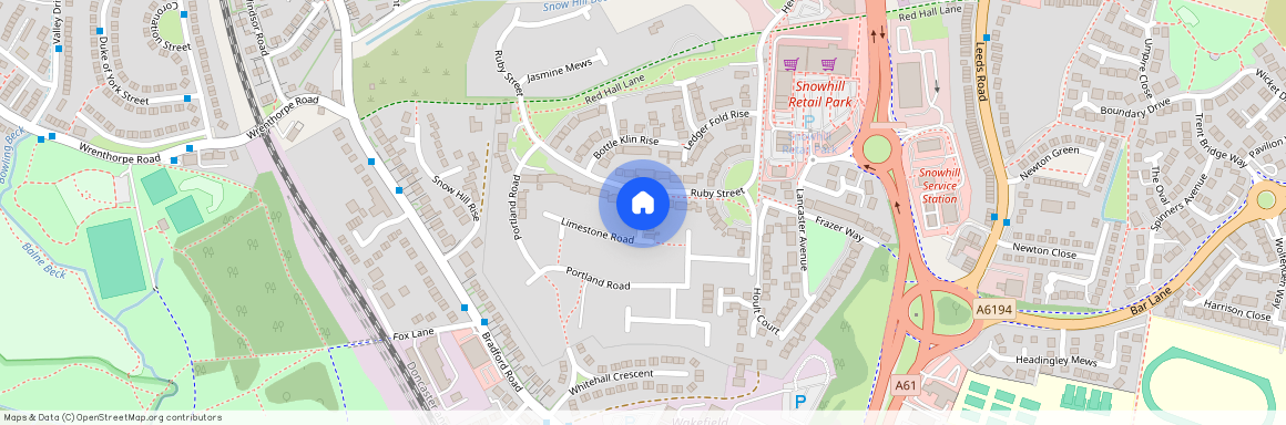 Limestone Road, Wakefield, West Yorkshire, WF1