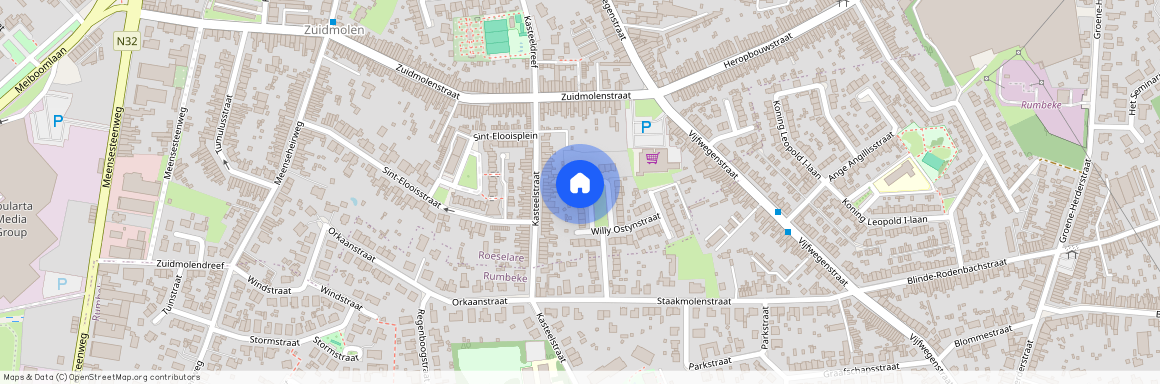 Joseph Hanoullestraat 11 - - 8800 Roeselare