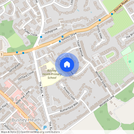 Langmead Drive, Bushey Heath, Herts, WD23