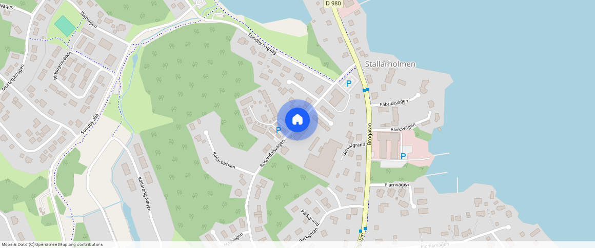 Rosendalsvägen, Stallarholmen