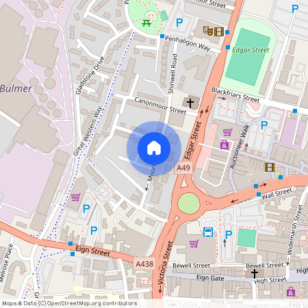 City Centre, Hereford