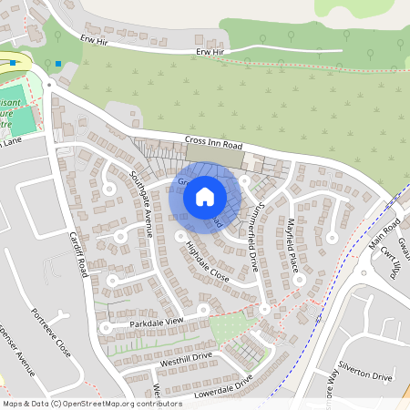 Greenlands Road, Pontyclun, RCT