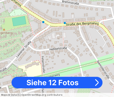 Sehr helle 2 Raum-Whg. mit Ausblick über die Stadt und Garage und *... - Foto 1