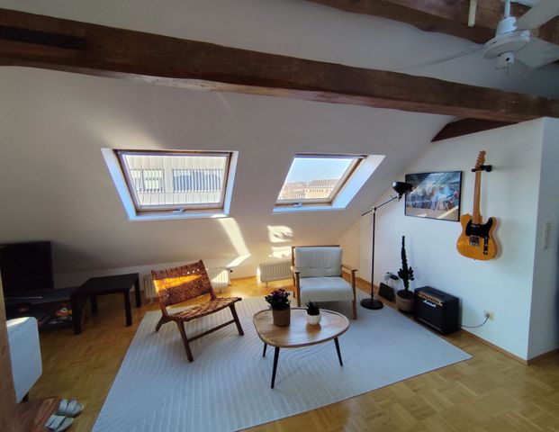 2-Zimmer Dachgeschosswohnung mit Blick auf den Kleinen Kiel | Lütt Immobilien Kiel - Foto 1